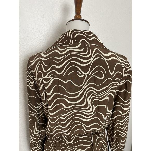 & Other Stories Dress Wrap Maxi Multicolor Print - Picture 9 of 16